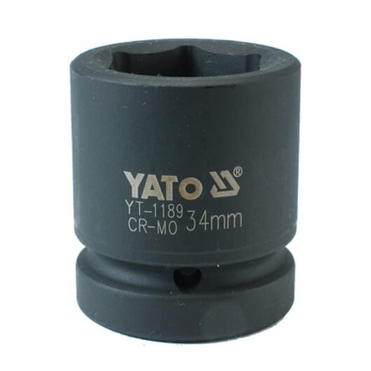 CUBO CORTO HEXAGONAL DE IMPACTO DE C-1″ X 34MM YATO Ref.YT-1189