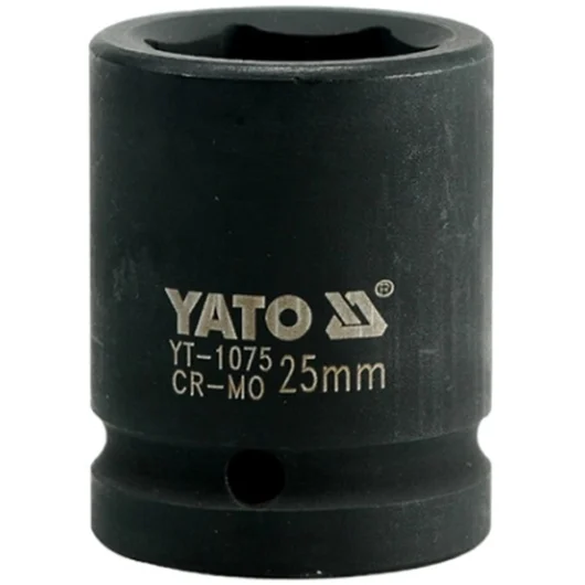 CUBO CORTO HEXAGONAL DE IMPACTO DE C-3/4″ X 25MM YATO Ref.YT-1075