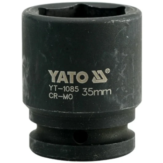 CUBO CORTO HEXAGONAL DE IMPACTO DE C-3/4″ X 35MM YATO Ref.YT-1085