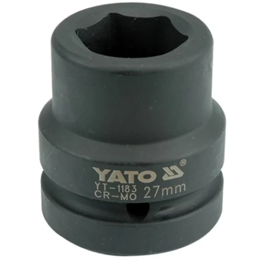 CUBO CORTO HEXAGONAL DE IMPACTO DE C-1″ X 29MM YATO Ref.YT-1185