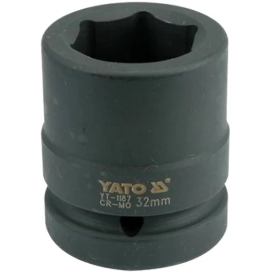 CUBO CORTO HEXAGONAL DE IMPACTO DE C-1″ X 32MM YATO Ref.YT-1187