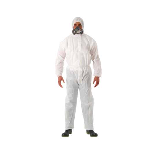 OVEROLL IMPERMEABLE DESECHABLE MODELO:OLIVER ZISE: M COLOR: BLANCO MARCA: COSMO – SH2006-M