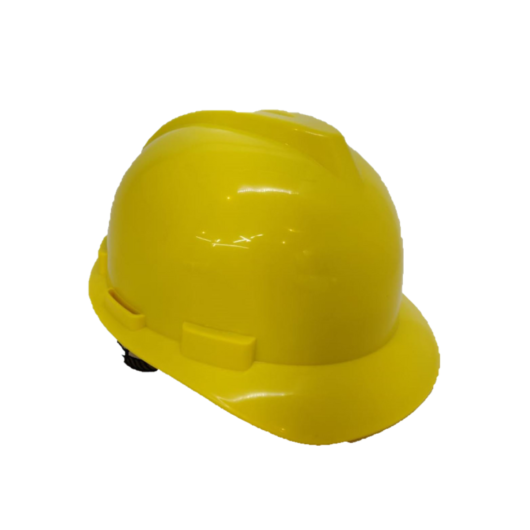 CASCO DE SEGURIDAD AMARILLO MOD. SH109 MARCA COSMO. SUSPENSION RACHET, MATERIAL POLIETILENO ALTA DENSIDAD. PESO 240 G. – SH1097-Y