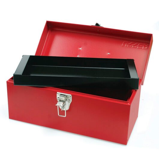 CAJA DE HERRAMIENTA DE METAL DE 14″ X 6″ X 6″ COLOR:ROJA MODELO:D2 URREA – Ref.D2