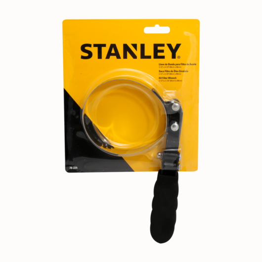 LLAVE DE BANDA PARA FILTRO DE ACEITE DE 3-1/2″ A 3-7/8″ REF:78-229  STANLEY – Ref.78-229