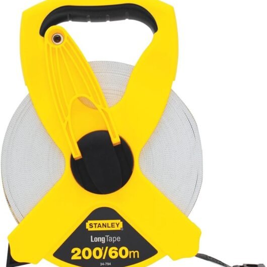 CINTA METRICA LARGA DE FIBRA DE VIDRIO 30M/100′  REF:34-776 POWERWINDER STANLEY – Ref.34-776S