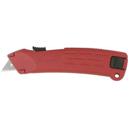 CUCHILLA AUTO-RETRACTIL UTILITARIA METALICA URREA – Ref.689AR