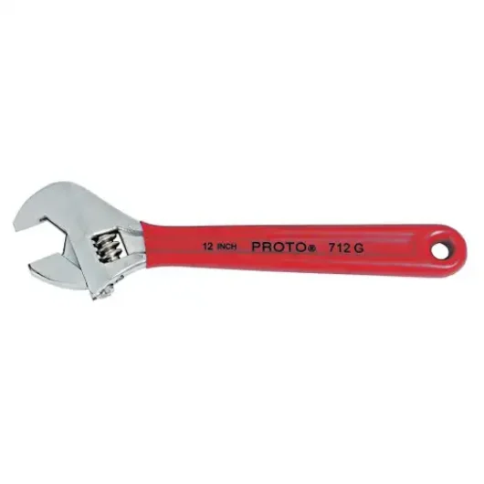 LLAVE AJUSTABLE CROMADA DE 8″ CON MANGO DE GOMA MODELO:J708GB PROTO – Ref.J708GB