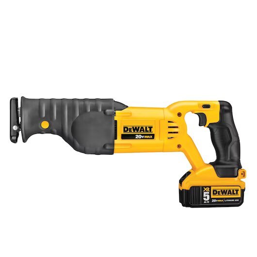 SIERRA RECIPROCA 20V MAX + 1 BATERIA 5.0 AMP + CARGADOR MODELO:DCS380P1 DEWALT – Ref.DCS380P1