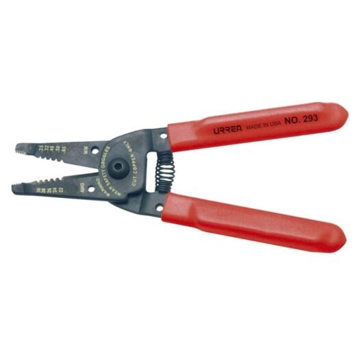 PINZA PELACABLE22-30 AWG 6-3/4″ ALTA PALANCA URREA – Ref.293-URREA