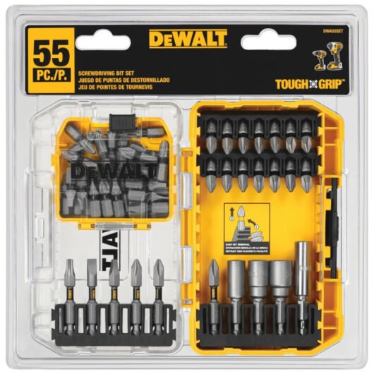 JUEGO DE 55 PUNTA Y DAPTADAROS MAGNECTICO DE IMPACTO MODELO:DWA55SET DEWALT – Ref.DWA55SET