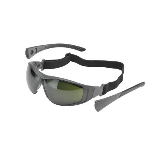 LENTE CON FOAM RETARDANTE AL FUEGO Y LENTE PARA PROTECCION SOLDADURA CON SOMBRA 5 MARCA ELVEX – GG-45WS5-AF