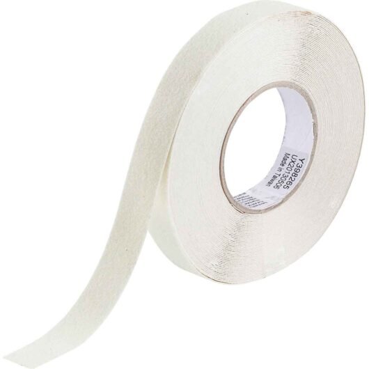 CINTA ANTIDESLIZANTE FOTOLUMINISCENTES, MEDIDAS: ROLLO DE 1” X 60’, MATERIAL: POLIESTER RECUBIERTO DE ARENA, CUMPLE CON LA DIRECTIVA 2011/65 / UE Y 2015/863, REF. 99048, MARCA BRADY – 99048