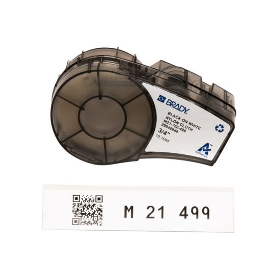 ETIQUETA DE VINILO PARA INTERIORES/EXTERIORES DE LA SERIE BMP21 0.75 in W x 16 ft L – M21-750-499