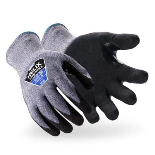 GUANTE DE RESISTENCIA AL CORTE CON CUBIERTA DE MEZCLA DE HPPE Y FIBRA DE VIDRIO DE CALIBRE 15, MODELO 1073, SIZE XL, CUMPLE CON NORMA ANSI/ISEA 105-2024, HEX ARMOR – Ref.1073-XL