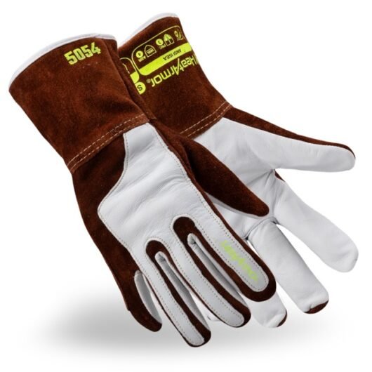 GUANTE PARA OPERACIONES DE SOLDADURA MIG Y PROTECCION CONTRA CORTES A6 DE 360°, MODELO 5054, SIZE XL, CUMPLE CON NORMA ANSI/ISEA 105-2024, CLASIFICACION CAT 3 PARA ARCO ELECTRICO, HEXARMOR – Ref.5054-XL