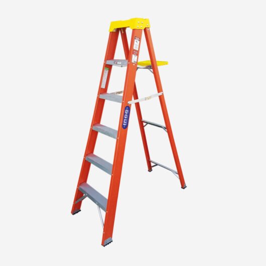 ESCALERA TIPO TIJERA DE FIBRA DE 10′ 300 LBS MODELO:10572107  INCO – Ref.10572107