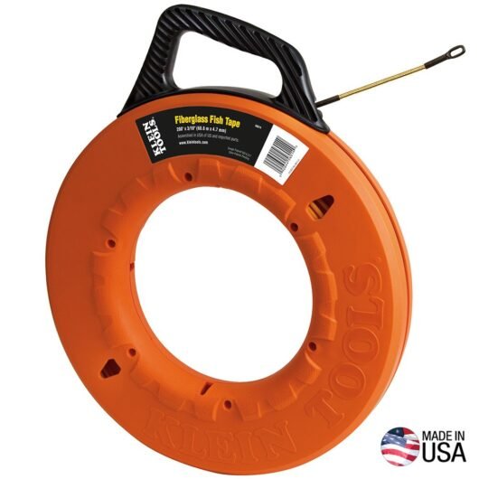 GUIA JALACABLE DE FIBRA DE VIDRIO DE 200′(61M) MODELO:56014 KLEIN