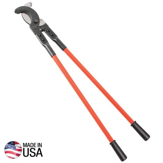 CORTADORA DE CABLE TIPO CIZALLA DE 37″  PARA CABLE DE 900 MCM KLEIN/USA REF:63047
